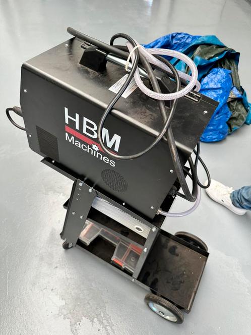HBM 230 CI MIG lasapparaat op verrijdbare laswagen, Doe-het-zelf en Verbouw, Gereedschap | Lasapparaten, Zo goed als nieuw, 150 tot 250 ampère