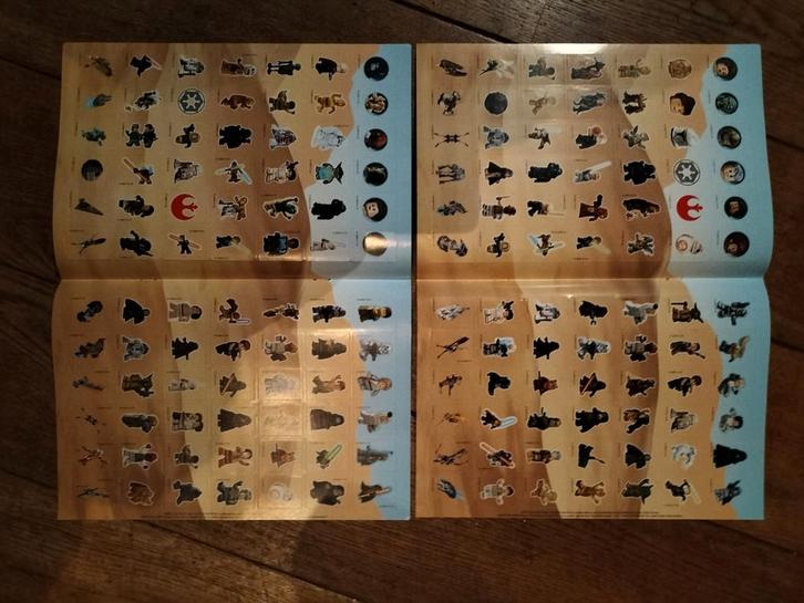 2 LEGO Star Wars stickervellen uit 2016, Verzamelen, Star Wars, Actiefiguurtje, Ophalen of Verzenden