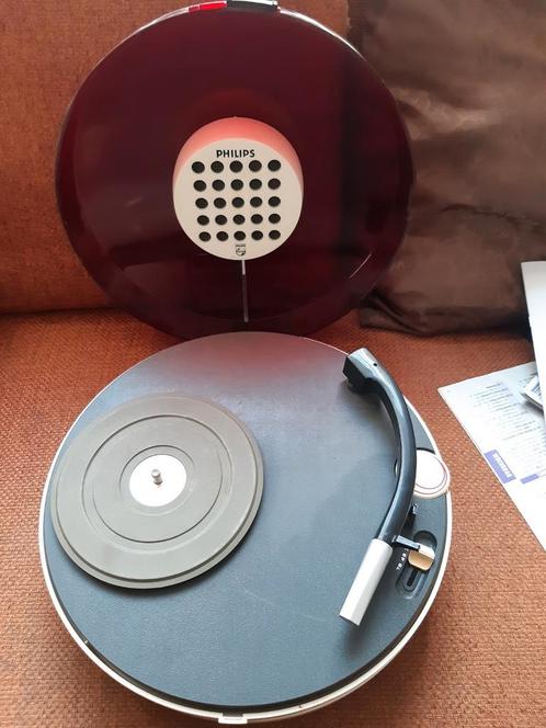 Vintage Philips 22 GF 303 "UFO" Platenspeler, Audio, Tv en Foto, Platenspelers, Platenspeler, Philips, Ophalen