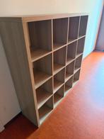 Ikea KALLAX 4x4 lichtbruin, Huis en Inrichting, Ophalen of Verzenden, Gebruikt