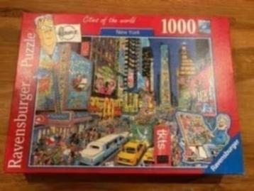 Puzzel Cities of the world New York. Flerouse Ravensburger beschikbaar voor biedingen