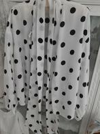 Mooie blous met zeer grote strik. Wijde mouwen, Kleding | Dames, Blouses en Tunieken, H&M, Zwart, Maat 42/44 (L), Ophalen of Verzenden