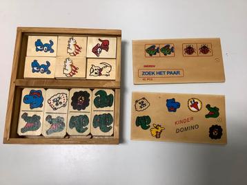 2x peuter spel domino zoek dezelfde geheugen woordenschat beschikbaar voor biedingen