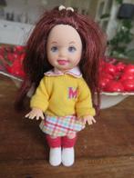 BARBIE SHELLY MOEILIJK TE VINDEN, Verzamelen, Poppen, Verzenden, Zo goed als nieuw, Pop