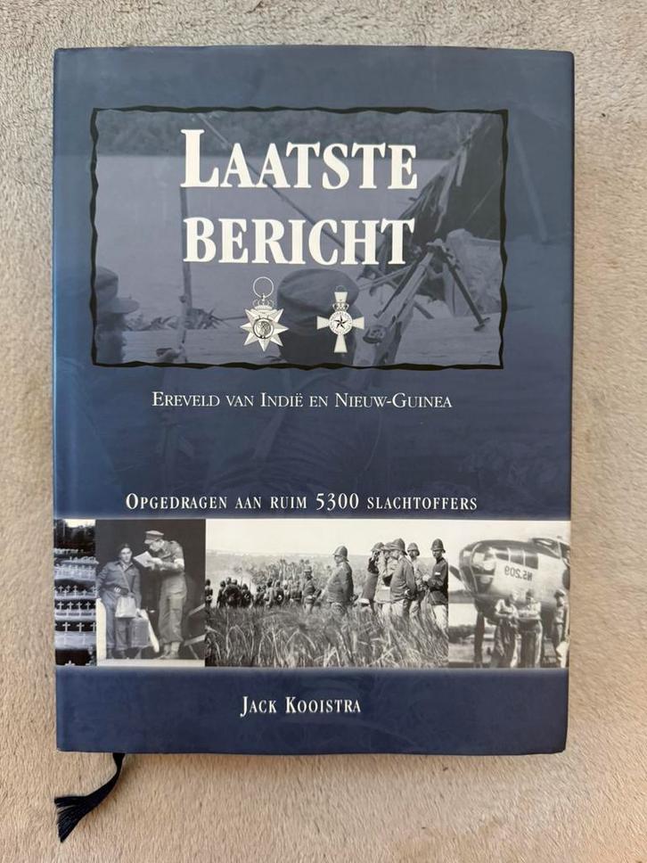 Laatste bericht Nederlands Indië  (boek), Boeken, Oorlog en Militair, Zo goed als nieuw, 1945 tot heden, Ophalen of Verzenden
