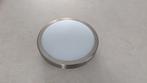Plafondlamp rond melkglas 17,6 cm diameter, Ophalen, Zo goed als nieuw, Metaal