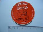 sticker oud Drunen pecom deco horeca kok strip cafetaria, Verzenden, Zo goed als nieuw