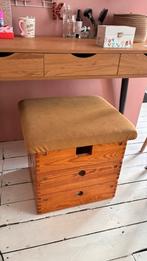 Gym bok krukjes vintage, Gebruikt, Bruin, Ophalen of Verzenden, Eén