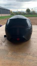 Cap carbonlook zwart/grijs, Gebruikt, Ophalen of Verzenden, Dames, Recreatie