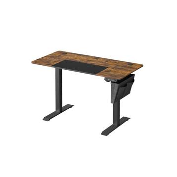 Elektrisch Bureau - Houten blad - Stalen frame - Verstelbaar beschikbaar voor biedingen
