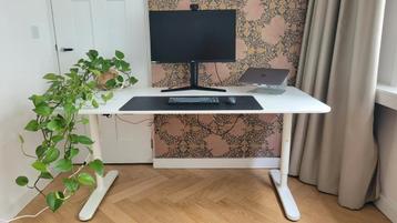 IKEA Bekant bureau. Wit, 160x80cm. - afbeelding 3