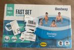 NIEUW: Zwembad Bestway Fast Set Ø305x76cm incl. poolcover, Minder dan 80 cm, Opblaaszwembad, Rond, Ophalen of Verzenden