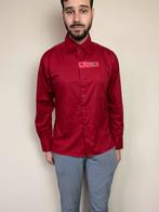Vintage overhemd - rood - EFFECT - M / medium, Vintage, HGV, Hippiegalorevintage@gmail.com, 1073BK
