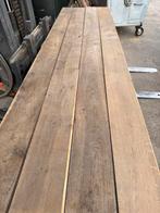 Eiken vloer 27,5 m2 massieve vloerdelen 16 cm breed 2 cm dik, Doe-het-zelf en Verbouw, Vloerdelen en Plavuizen, Ophalen, Gebruikt