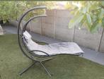 Heerlijke hang-ligstoel met kussen., Ophalen, Zo goed als nieuw, Eenpersoons