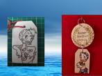 houten gadgets met uw eigen tekst Pyrografie Creamar, Ophalen of Verzenden, Nieuw