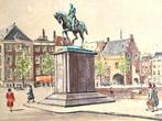 Johan van Wolde  Buitenhof Den Haag ca.1940, Ophalen of Verzenden