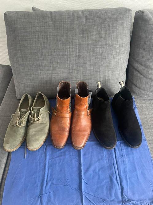 3 Paar nog mooie merk Schoenen maat 44, Kleding | Heren, Schoenen, Gedragen, Overige typen, Overige kleuren, Ophalen