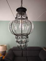 Mooi  glazen hanglamp, Huis en Inrichting, Ophalen, Zo goed als nieuw, Glas, Minder dan 50 cm