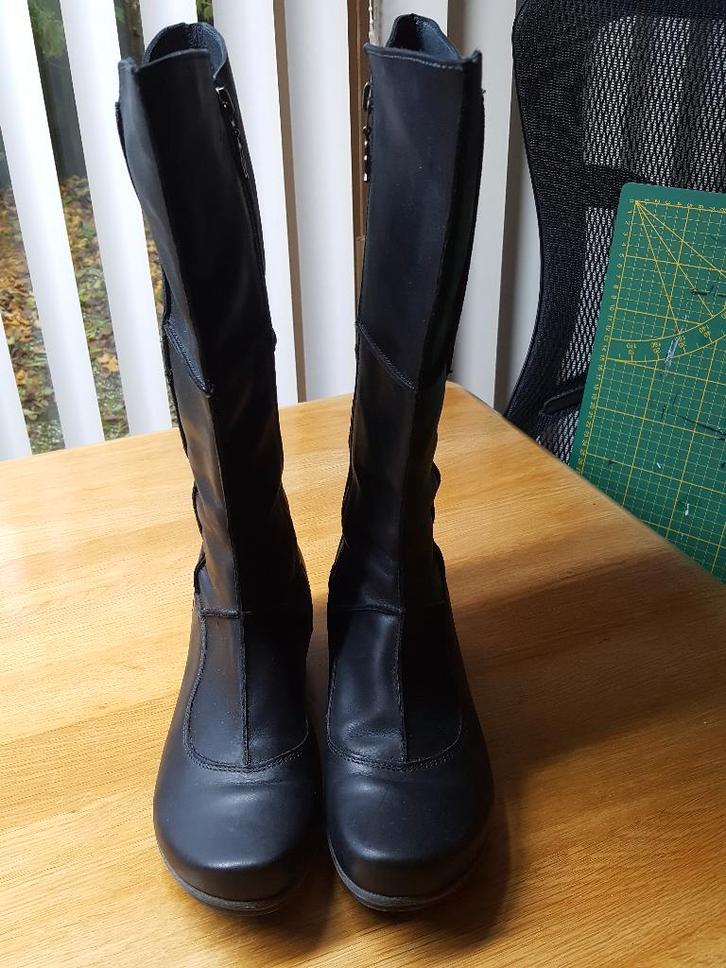 zgan Lange leren Loints (Urban) 39 incl verzend, Kleding | Dames, Schoenen, Zo goed als nieuw, Hoge laarzen, Zwart, Verzenden