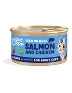 Edgard Cooper kat - zalm en kip in saus - 18 blikjes € 20,-, Dieren en Toebehoren, Ophalen of Verzenden, Kat