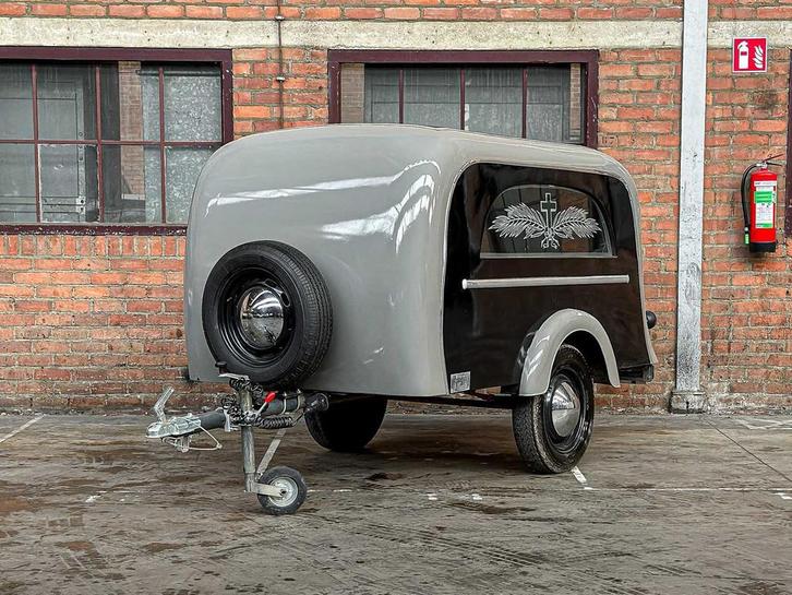 Pfefferkorn Lijkwagen-Aanhanger Rouwcaravan 1955, Auto's, Overige Auto's, Bedrijf, Overige brandstoffen, Overige carrosserieën