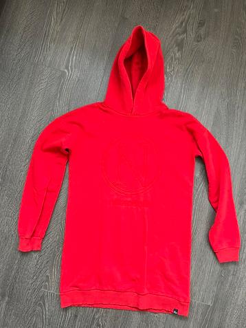Meisejs sweat hoodie jurk / jurkje rood Nik & Nik mt 14/164 beschikbaar voor biedingen