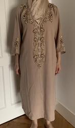 Jabador/Takchita/Takshita/Kaftan/Caftan/El Eid, Kleding | Dames, Overige typen, Verzenden, Beige, Zo goed als nieuw