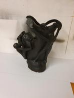 Bijzondere zwaar houten beeld, Verzamelen, Beelden en Beeldjes, Ophalen of Verzenden, Zo goed als nieuw