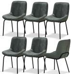 Eetkamstoelen velour combi stof blauw groen **aanbieding**, Huis en Inrichting, Stoelen, Blauw, Nieuw, Ophalen of Verzenden, Stof