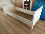 Handgemaakt houten 1 persoons bed 80x210 met lattenbodem, 80 cm, Modern, Gebruikt, 210 cm