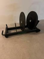 Tunturi plate holder rack, Ophalen, Zo goed als nieuw, Krachtstation