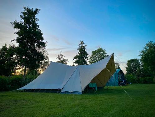 De Waard Vergrote Zilvermeeuw - 6 persoons tent, Caravans en Kamperen, Tenten, tot en met 6, Gebruikt, Ophalen