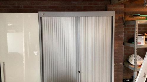 Stalen roldeurkast, Huis en Inrichting, Kasten | Roldeurkasten en Archiefkasten, Zo goed als nieuw, 25 tot 50 cm, Ophalen