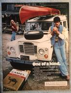 Advertentie Camel filters met Landrover Defender, Auto's, Zo goed als nieuw, Verzenden