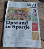 Sinterklaas krant met o.a. Dieuwertje Blok, Ophalen of Verzenden, Gebruikt