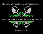 Hovenier & allround klusser aangeboden, Garantie, Onderhoud of Restauratie