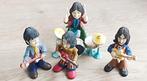Set THE BEATLES Figuren Als Spelende Band., Ophalen of Verzenden, Zo goed als nieuw, Pop, Beeldje of Miniatuur