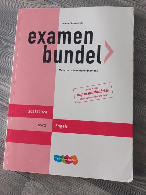 Examenbundel VWO Engels 2023/2024, Boeken, Schoolboeken, Zo goed als nieuw, Engels, VWO, Ophalen of Verzenden