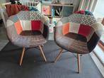 Vrolijke eetkamerstoelen, Huis en Inrichting, Stoelen, Ophalen, Gebruikt, Twee, Overige kleuren