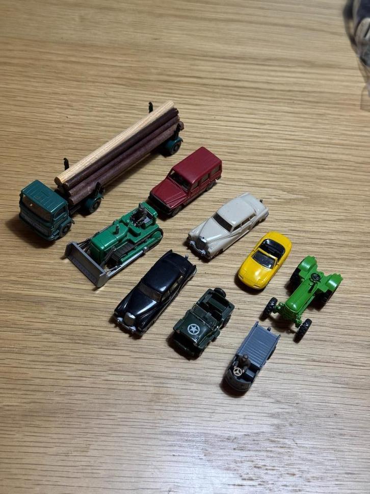 Wiking - Modelauto's set, Hobby en Vrije tijd, Modeltreinen | H0, Gebruikt, Overige typen, Gelijkstroom of Wisselstroom, Overige merken