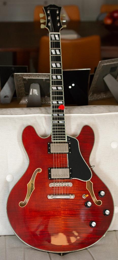 Eastman T486 Classic, Muziek en Instrumenten, Snaarinstrumenten | Gitaren | Elektrisch, Zo goed als nieuw, Semi-solid body, Overige merken