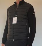 Moncler Jas Padded Zip Up Cardigan Nieuw Zwart, Ophalen of Verzenden, Nieuw, Maat 52/54 (L), Zwart