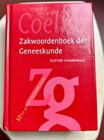 Zakwoordenboek der Geneeskunde, Coëlho, Elsevier, Boeken, Ophalen of Verzenden, Beta, Zo goed als nieuw