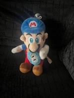 Pluche Mario knuffel met ice flower en koord en zuignap, Ophalen of Verzenden, Zo goed als nieuw, Overige typen