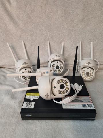 Draadloos CCTV Bewakingssysteem 1TB hdd beschikbaar voor biedingen