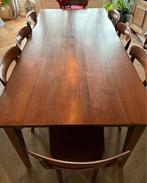 Grote eettafel op maat, 8-10 pers. Den Ilp, Ophalen, Gebruikt, 100 tot 150 cm, Eikenhout