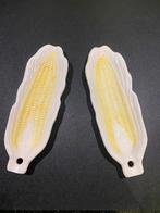 Vintage maiskolf schalen - set van twee, Antiek en Kunst, Verzenden