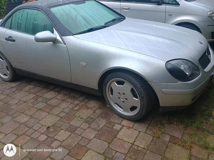 Mercedes-Benz SLK 2.0 Slk200 Roadster 1999 Grijs, Auto's, Mercedes-Benz, Particulier, SLK, Benzine, Cabriolet, Handgeschakeld