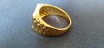 NIEUW!! Stoere goudkleurige ring met Rolex logo, Y.J. Jewelry, 20 of groter, Heer, Nieuw